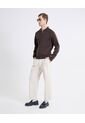 Saco Tricot Half Zipper  Para Hombre Café Seven Seven de Seven Seven