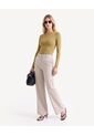 Pantalón Sastre De Caída Estructurada  Para Mujer Taupe Seven Seven de Seven Seven