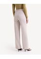 Pantalón Sastre De Caída Estructurada  Para Mujer Taupe Seven Seven de Seven Seven