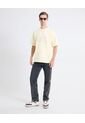 Jean Straight Recogidos Decorativos  Para Hombre Negro Seven Seven de Seven Seven