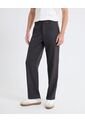 Pantalón Tejido Binado De Apariencia Limpia  Para Hombre Negro Seven Seven de Seven Seven