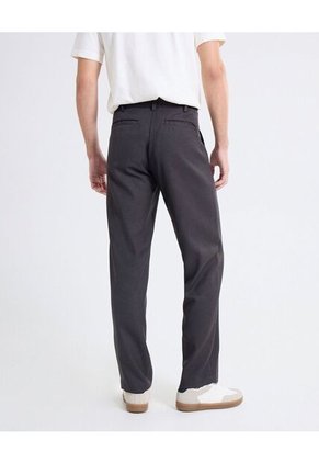 Pantalón Tejido Binado De Apariencia Limpia  Para Hombre Negro Seven Seven