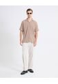 Pantalón Acabado Piqué  Para Hombre Arena Seven Seven de Seven Seven