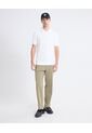 Pantalón Acabado Piqué  Para Hombre Verde Seven Seven de Seven Seven