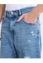 Jean Straight Claro  Para Hombre Azul Seven Seven de Seven Seven