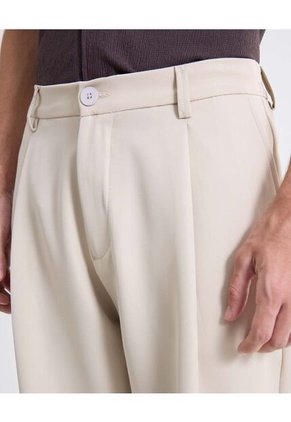 Pantalón Sastre De Corte Actual  Para Hombre Arena Seven Seven