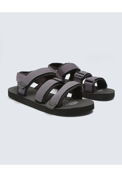Sandalias Para Hombre  Color Gris Oscuro Marca Seven Seven #45690016