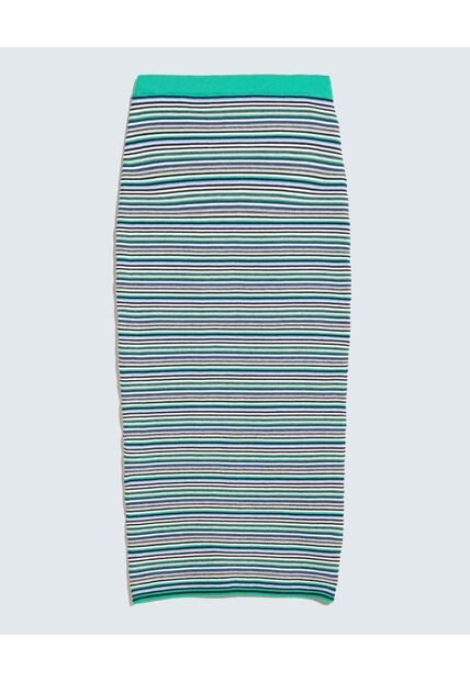 Falda Para Mujer Medio Color Verde Marca Seven Seven #28140933