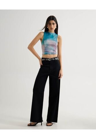 Jean Para Mujer Retro Color Negro Marca Seven Seven #28160948 Seven Seven