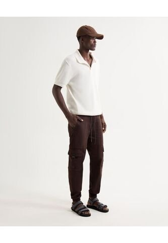 Pantalón Para Hombre Jogger Color Café Marca Seven Seven #45071077 Seven Seven