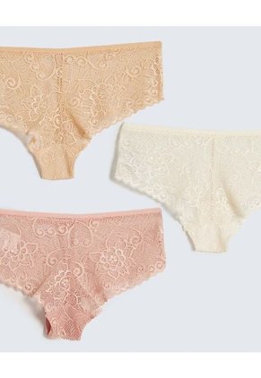 Panty Para Mujer Hipster Color Taupe Marca Seven Seven #28800105