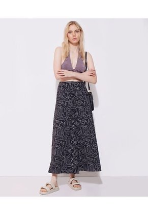 Camiseta Para Mujer Manga Sisa Color Taupe Marca Seven Seven #28095391