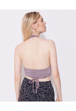 Camiseta Para Mujer Manga Sisa Color Taupe Marca Seven Seven #28095391