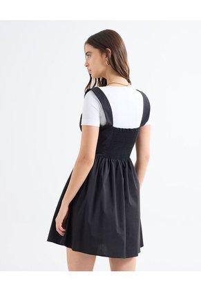 Vestido Para Mujer Manga Sisa Color Negro Marca Seven Seven #28171350