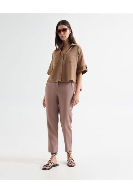 Pantalon Para Mujer  Color Taupe Marca Seven Seven #28071857