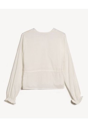 Blusa Para Mujer Manga Larga Color Crudo Marca Seven Seven #28124035