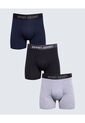 Boxer Para Hombre Fleat Seamer Medio Color Azul Oscuro Marca Seven Seven #45000355 de Seven Seven
