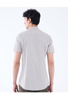 Camisa Para Hombre Manga Corta Color Blanco Marca Seven Seven #45012070