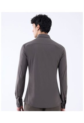 Camisa Para Hombre Manga Larga  Color Verde Oscuro Marca Seven Seven #45012065