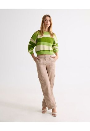 Saco Para Mujer Cuello Redondo Color Verde Marca Seven Seven #28330676