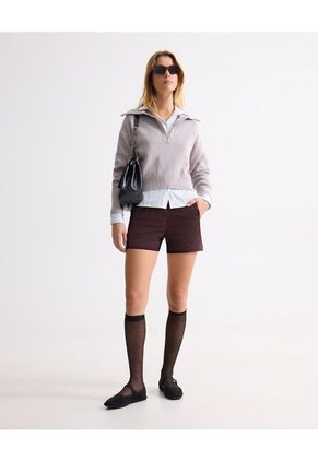 Saco Para Mujer Abierto Color Gris Marca Seven Seven #28330674