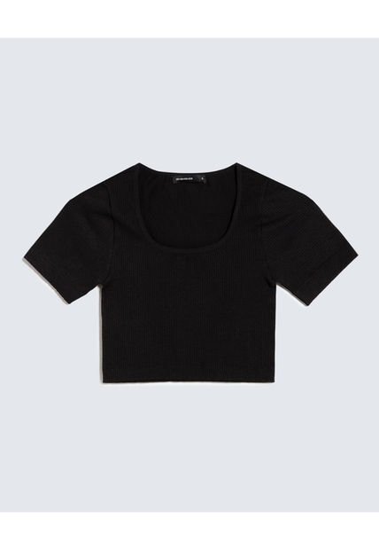 Camiseta Para Mujer M/C Seven Color Negro #28095998