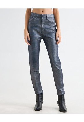 Jean Para Mujer Mom Color Gris  Marca Seven Seven #28160900