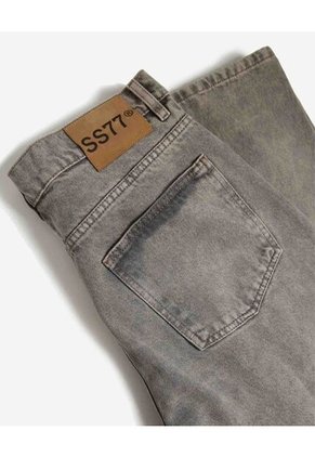 Jean Para Hombre Straight Color Gris Marca Seven Seven #45160610