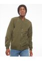 Chaqueta Bomber Hombre Seven Poliester Verde 45080367-693 de Seven Seven