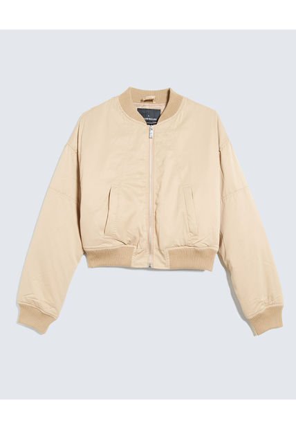 Chaqueta Para Mujer Bomber Color Camel Marca Seven Seven #28080961