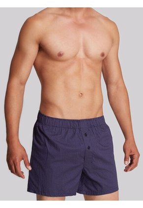 Boxer  Bragueta Hombre Seven Algodón Azul 45000180-999