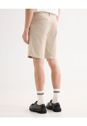 Bermuda Para Hombre Regular Largo Color Beige Marca Seven Seven #45100717