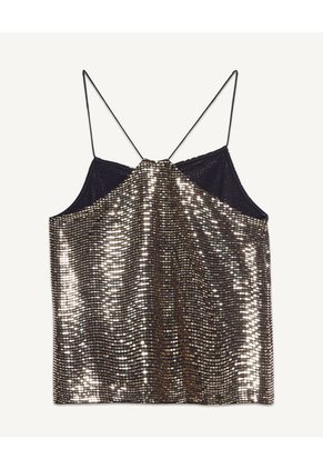 Camiseta Para Mujer Manga Sisa Color Amarillo  Marca Seven Seven #28095603