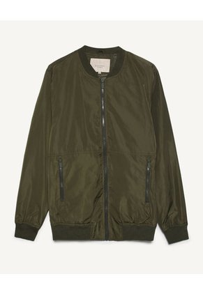 Chaqueta Bomber Hombre Seven Poliester Verde 45080367-693
