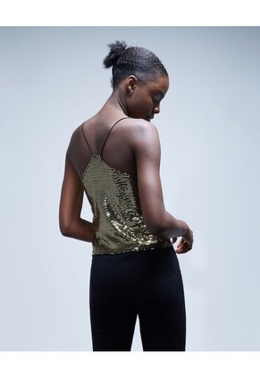 Camiseta Para Mujer Manga Sisa Color Amarillo  Marca Seven Seven #28095603