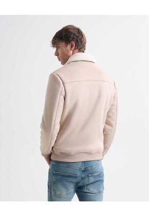 Chaqueta Para Hombre Shearling Color Beige Marca Seven Seven #45080459