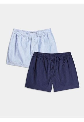 Boxer  Bragueta Hombre Seven Algodón Azul 45000180-999