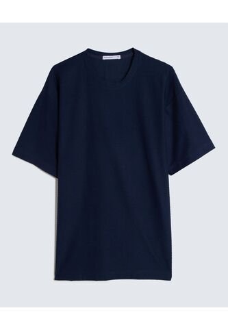 Camiseta Para Hombre Manga Corta Color Azul Oscuro Marca Seven Seven #45092585 Seven Seven