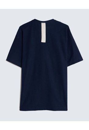 Camiseta Para Hombre Manga Corta Color Azul Oscuro Marca Seven Seven #45092585