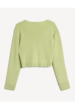 Saco Para Mujer Cuello V Color Verde Marca Seven Seven #28330680