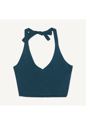 Camiseta Para Mujer Manga Sisa Color Verde Oscuro Marca Seven Seven #28095461