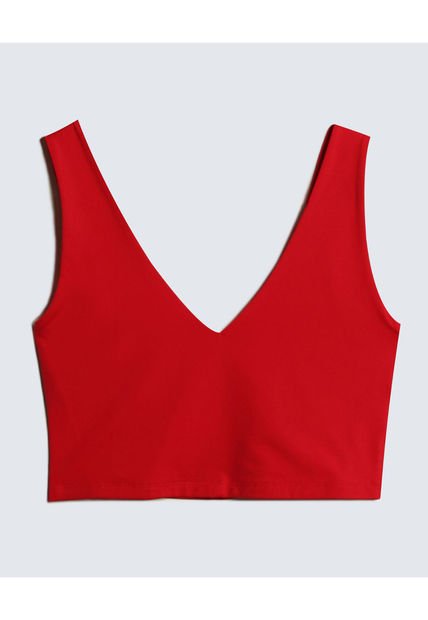 Camiseta Para Mujer M/S Marca Seven En Color Rojo #28096049