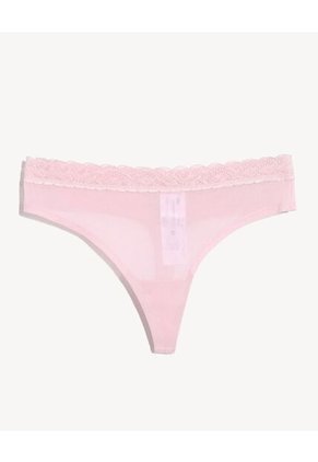 Panty Para Mujer Tanga Color Negro Marca Seven Seven #28800124