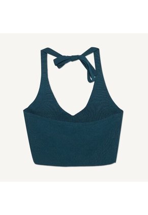 Camiseta Para Mujer Manga Sisa Color Verde Oscuro Marca Seven Seven #28095461