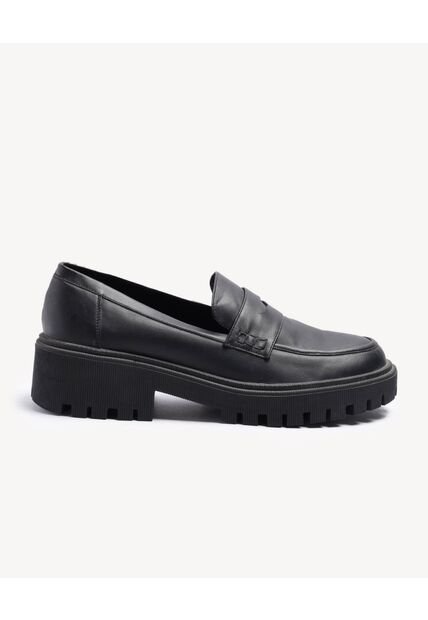 Mocasines  Para Hombre  Color Negro Marca Seven Seven #45680002