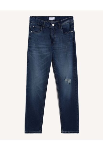 Jean  Para Hombre Slim Color Azul Marca Seven Seven #45160629