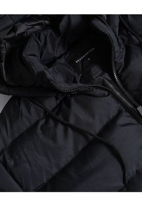 Chaqueta  Para Hombre Acolchada Color Negro Marca Seven Seven #45080505
