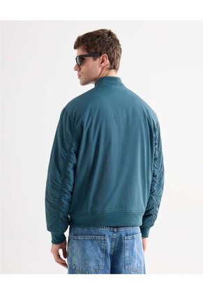 Chaqueta Para Hombre Bomber Color Agua Marca Seven Seven #45080468
