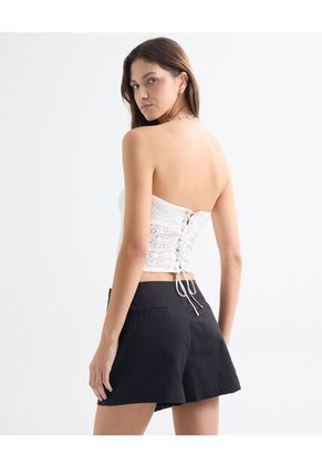 Blusa Para Mujer Manga Sisa Color Crudo Marca Seven Seven #28124023