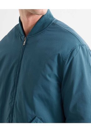 Chaqueta Para Hombre Bomber Color Agua Marca Seven Seven #45080468